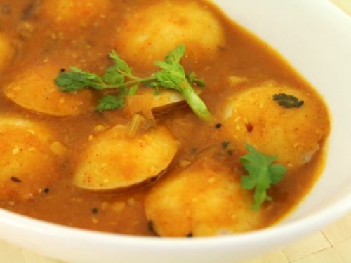 Mini Idli and Sambar 1