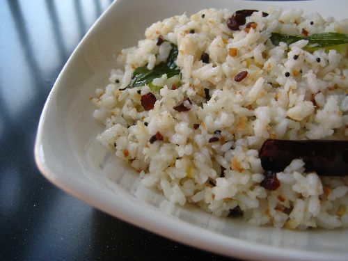 Coconut Rice / Thengai Sadam