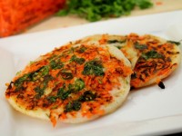 Mini Carrot Uthappam / Oothappam
