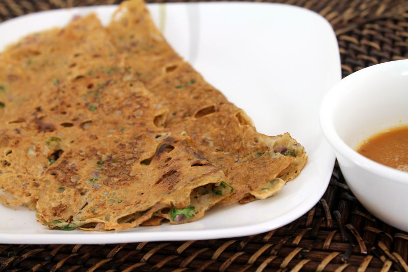 Instant Oats Wheat Dosa