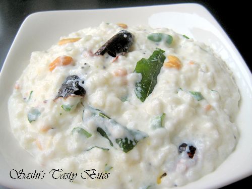 Creamy Curd Rice / Thayir Sadam